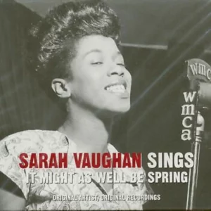 Sings It Might As Well Be Spring Sarah Vaughan CD Top-quality Free UK shipping