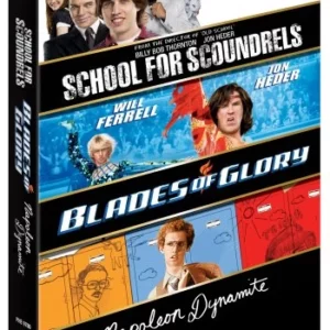 Blades of Glory/Napoleon Dynamite/School for Scoundrels Will Ferrell 2008 DVD