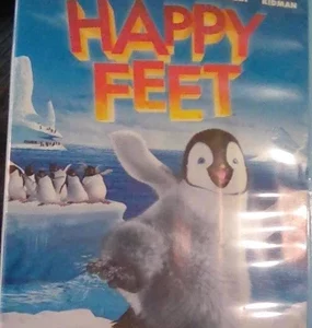 Happy Feet Elijah Woods 2007 DVD Top-quality Free UK shipping