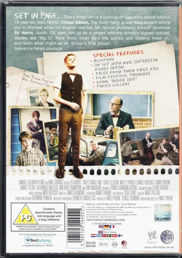 That's What I Am Ed Harris 2011 DVD Top-quality Free UK shipping