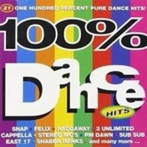 100% Dance Hits Various 1993 CD Top-quality Free UK shipping