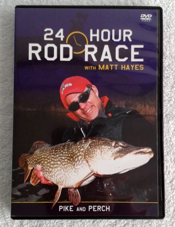 24 Hour Rod Race with Matt Hayes - Pike and Perch 2013 DVD Top-quality