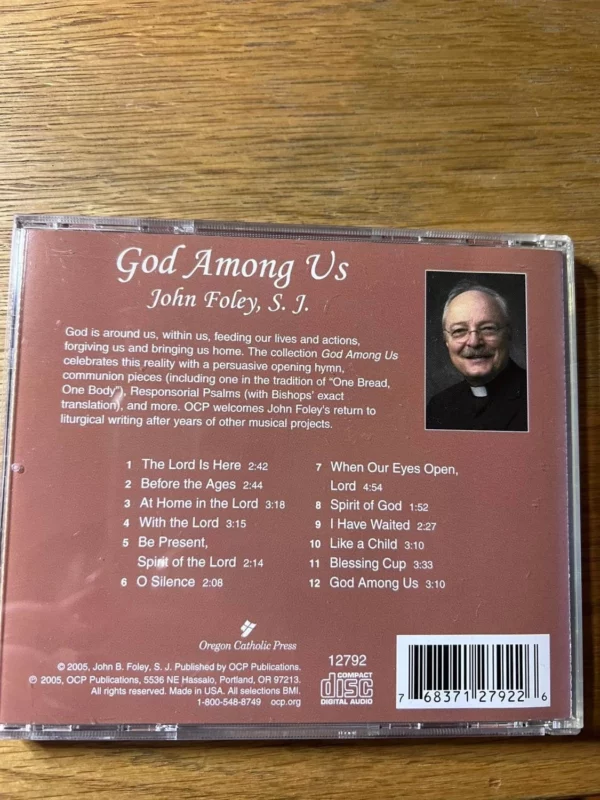 God Among Us John Foley,S.J 2005 CD Top-quality Free UK shipping