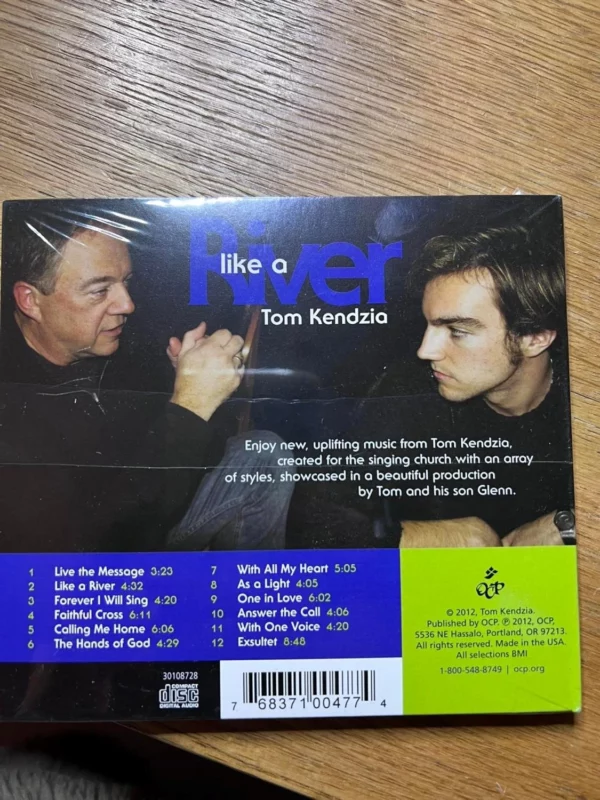 Like a River Tom Kendzia 2012 New CD Top-quality Free UK shipping