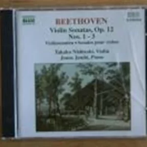 Beethoven-Violin Sonatas, Op. 12, Nos. 1-3 Takako Nishizaki 1993 New CD