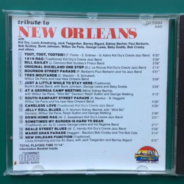 Tribute-New Orleans Various 1990 CD Top-quality Free UK shipping