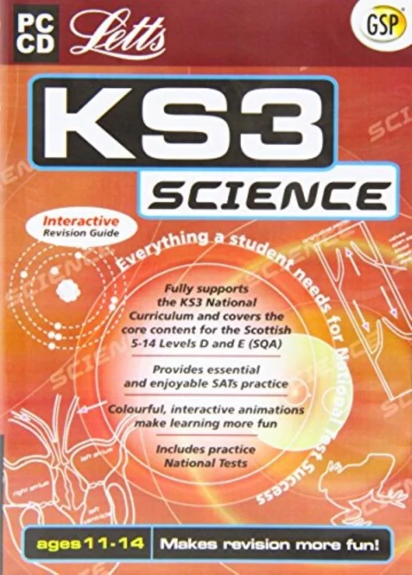 Letts KS3 Science Interactive Revision Guide Windows 98 2005 New Top-quality