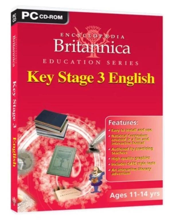 Britannica Key Stage 3: English Windows 98 2006 Top-quality Free UK shipping