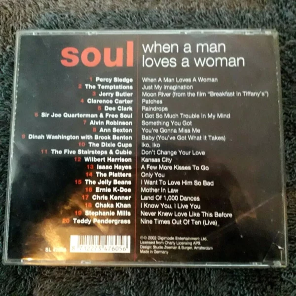 When a Man Loves a Woman Various Artists 2002 CD Top-quality Free UK shipping