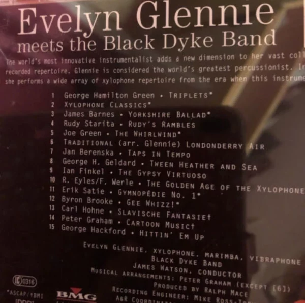 George Hamilton Green : Reflected in Brass Evelyn Glennie 1998 CD Top-quality