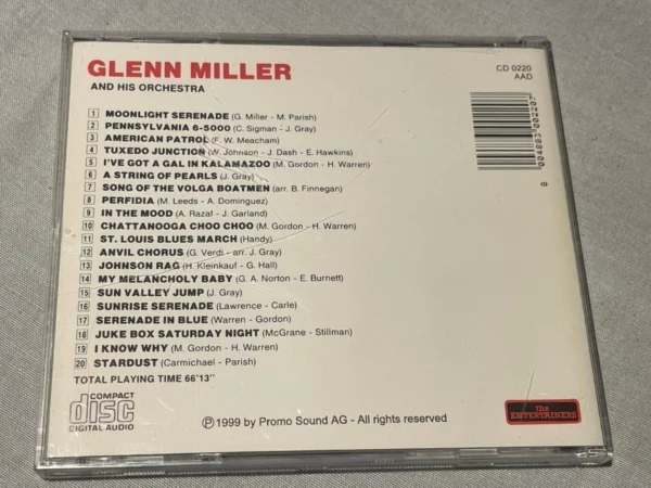 Glenn Miller & Orchestra Glenn Miller 1990 CD Top-quality Free UK shipping