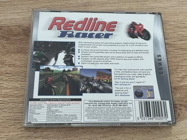 Redline Racer various 1998 CD Top-quality Free UK shipping