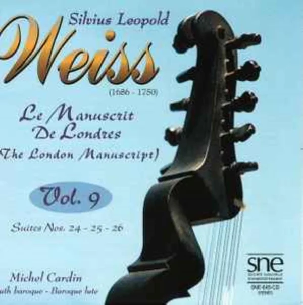 London Manuscript, The - Vol. 9 Silvius Leopold Weiss 2000 CD Top-quality