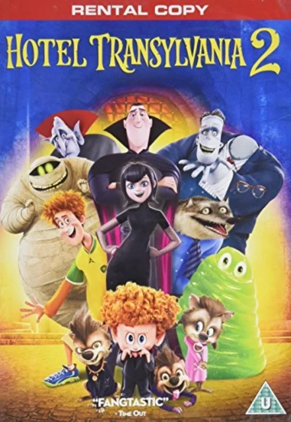 Hotel Transylvania 2 Genndy Tartakovsky 2016 DVD Top-quality Free UK shipping