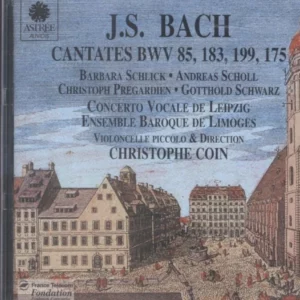 Bach: Cantatas (BWV 85, 183, 199, 175) /Coin Johann Sebastian Bach 1999 CD