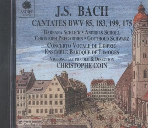 Bach: Cantatas (BWV 85, 183, 199, 175) /Coin Johann Sebastian Bach 1999 CD