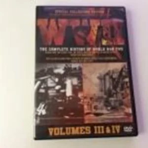 The Complete History of World War Two - Vol 3 & 4 DVD Top-quality