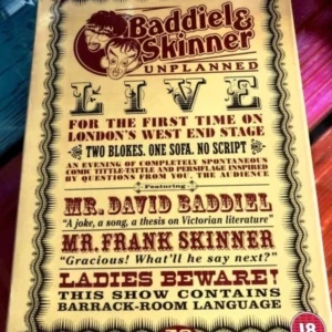 BADDIEL AND SKINNER UNPLANNED 2001 DVD Top-quality Free UK shipping