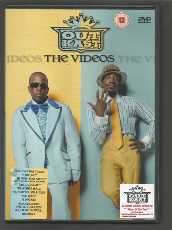 OutKast - Videos 1999 DVD Top-quality Free UK shipping