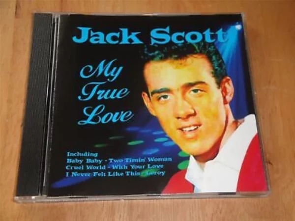 My True Love Jack Scott 2011 CD Top-quality Free UK shipping