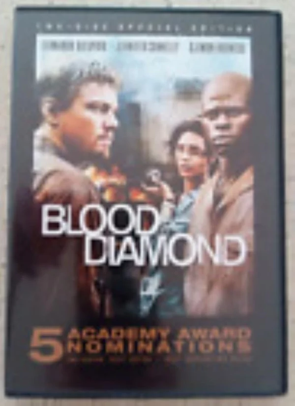 Blood Diamond Djimon Hounsou 2006 DVD Top-quality Free UK shipping