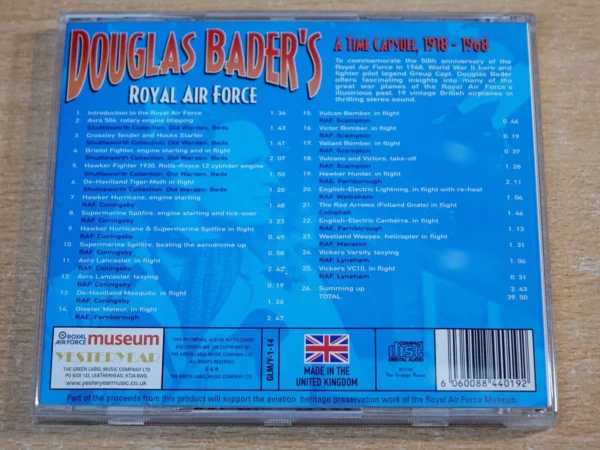 Douglas Bader's Royal Air Force Various Artists CD Top-quality Free UK shipping