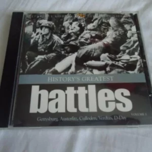 History's Greatest Battles 2002 New CD Top-quality Free UK shipping