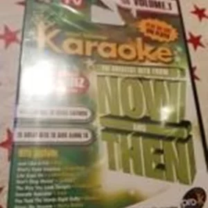 Karaoke Now and Then Volume 1 2003 New DVD Top-quality Free UK shipping