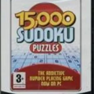 15,000 Sudoku Puzzles Windows 98 2005 Top-quality Free UK shipping