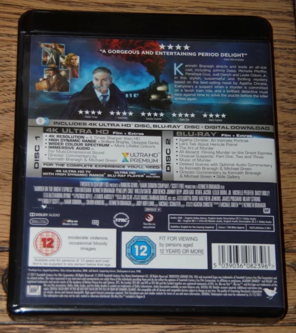 Murder on the Orient Express Paapa Essiedu 2018 Blu-ray Top-quality