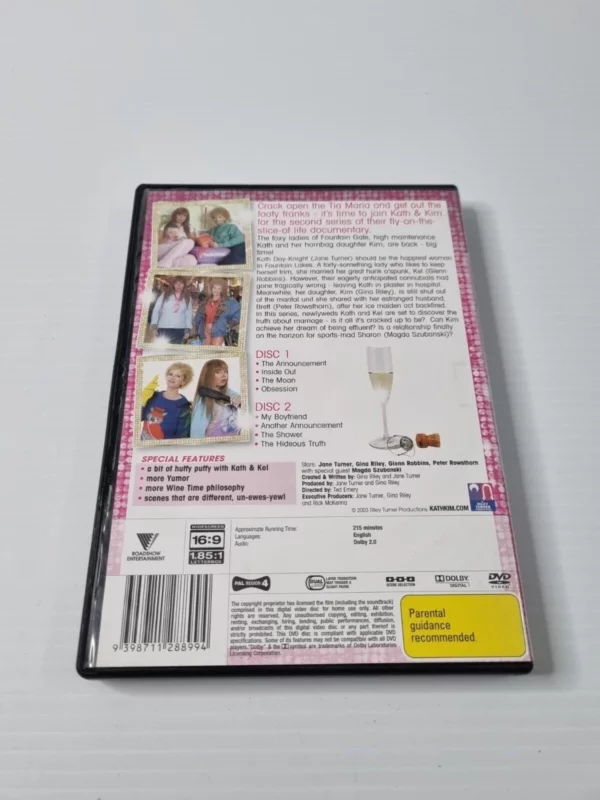 Kath & Kim - Series 2 Peter Rowsthorn, Jane Turner, Glenn Robbins, Gina 2003 New