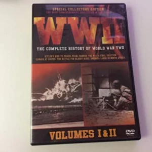 The Complete History of World War Two - Vol 1 & 2 2007 DVD Top-quality