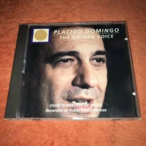 The Golden Voice Plácido Domingo 1993 CD Top-quality Free UK shipping