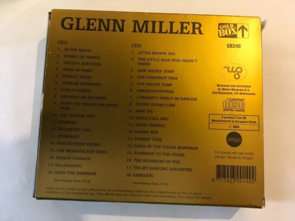 In the Mood Glenn Miller 2004 CD Top-quality Free UK shipping