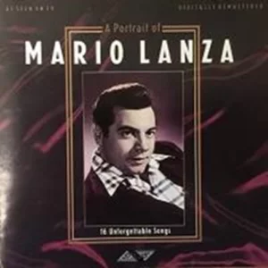 A Portrait Of Mario Lanza Mario Lanza 1987 CD Top-quality Free UK shipping