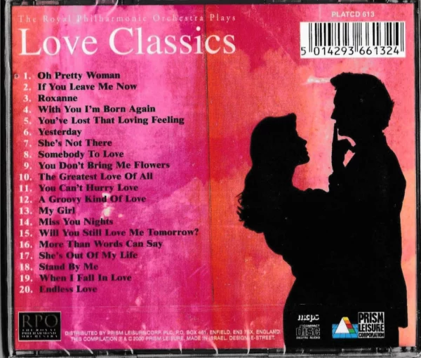 Plays Love Classics Royal Philharmonic Orchestra CD Top-quality