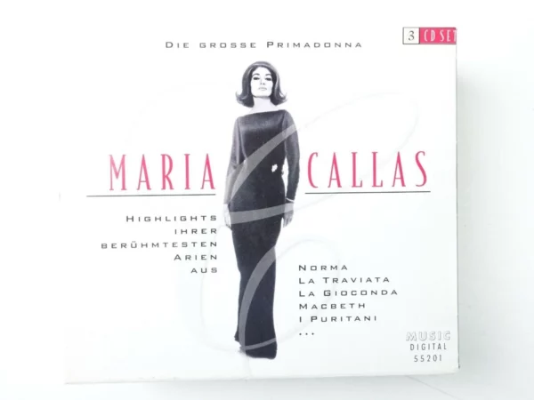 Maria Callas Die grosse Primadonna Maria Callas 1999 CD Top-quality