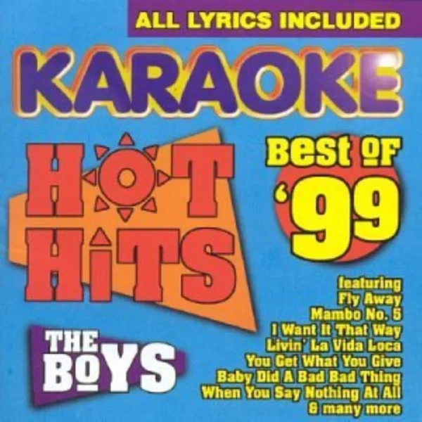 Hot Hits Best 99: the Boys Karaoke 1999 CD Top-quality Free UK shipping