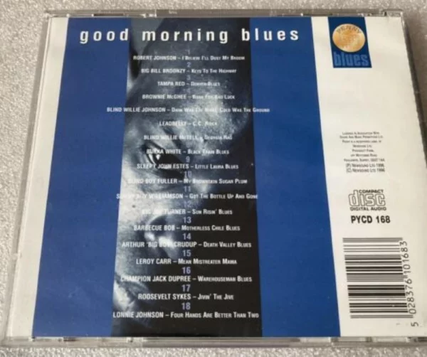 Good Morning Blues Various 2001 CD Top-quality Free UK shipping