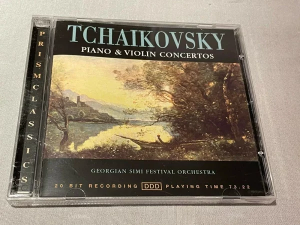 Piano And Violin Concertos Georgian Simi Festival Orch 1997 CD Top-quality