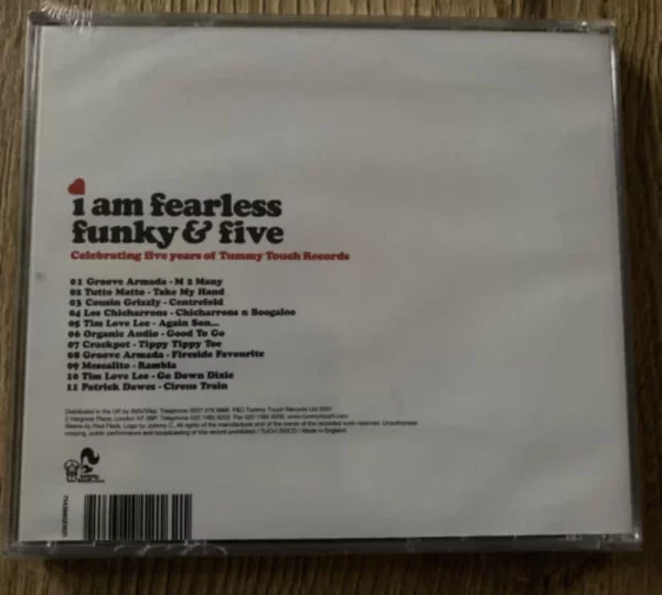 I Am Fearless, Funky and Five Various Artists 2001 CD Top-quality