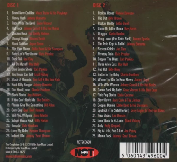 Real Raw Rockabilly Various Artists 2015 CD Top-quality Free UK shipping