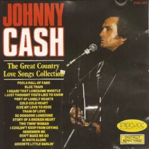 The Great Country Love Songs Collection Johnny Cash 1987 CD Top-quality