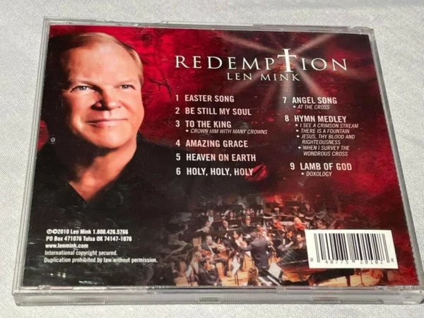 Len Mink - Redemption Len Mink New CD Top-quality Free UK shipping