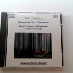 Bruckner: Symphony No.4 Romantic Bruckner CD Top-quality Free UK shipping