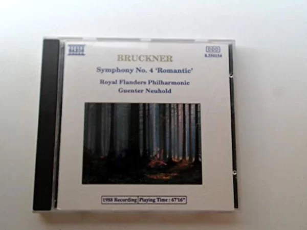 Bruckner: Symphony No.4 Romantic Bruckner CD Top-quality Free UK shipping