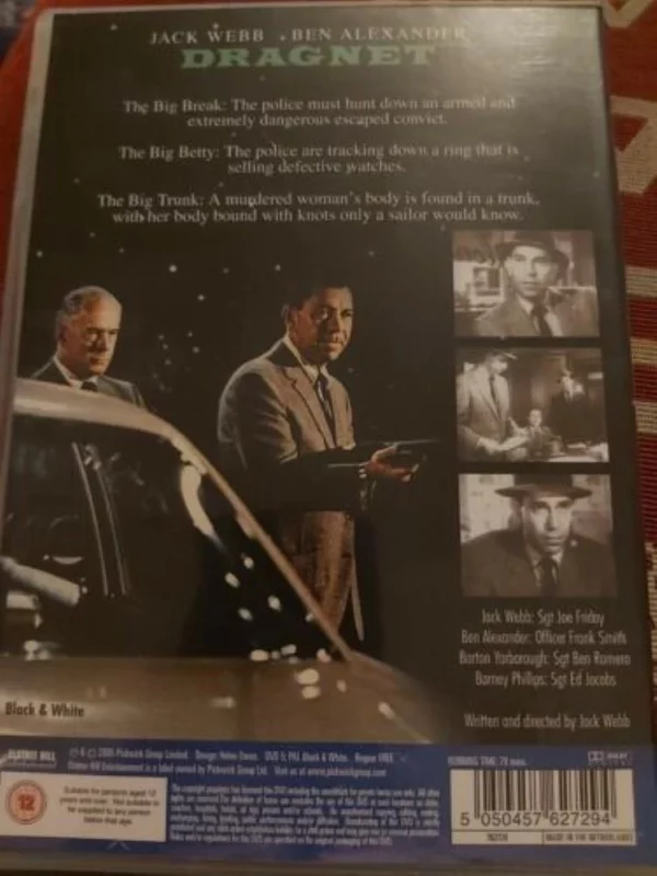 Dragnet - Vol. 2 Ben Alexander 2005 New DVD Top-quality Free UK shipping