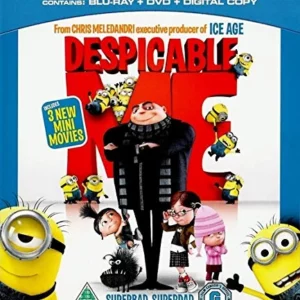 Despicable Me Steve Carell 2011 Blu-ray Top-quality Free UK shipping