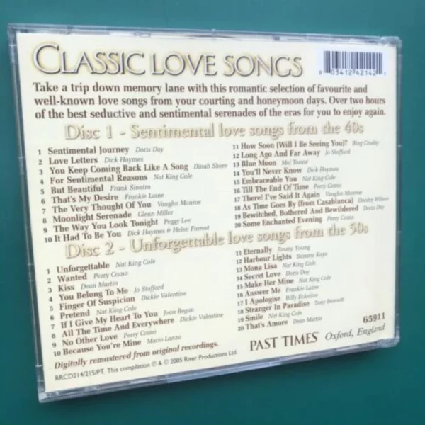 CLASSIC LOVE SONGS various 2005 CD Top-quality Free UK shipping