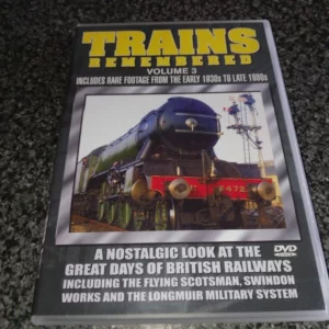 Trains renmembered Volume 3 2003 New DVD Top-quality Free UK shipping